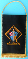 15. D.P. PETAR KRESIMIR IV - SIBENIK ... Croatia Army Old Larger Pennant * Flag Croatie Armee Kroatien Croazia Croacia - Flags