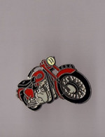 Pin's Moto (signé Démons Et Merveilles) Petit - Longueur: 2,9 Cm - Motos