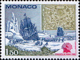 Monaco Poste N** Yv:1301 Mi:1486 Comité Arctique Congrès De Rome - Ongebruikt