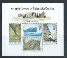 Tristan Da Cunha 1980 Artist's Painting Of Scenes Miniature Sheet MNH - Tristan Da Cunha