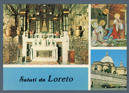 °°° Cartolina - Saluti Da Loreto Vedute Viaggiata ( F ) °°° - Ancona