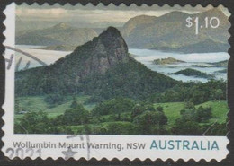 AUSTRALIA - DIE-CUT - USED 2021 $1.10 Australia's Volcanic Past - Woolumbin, Mount Warning, New South Wales - Usados