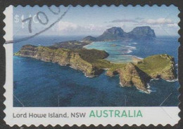 AUSTRALIA - DIE-CUT - USED 2021 $1.10 Australia's Volcanic Past - Lord Howe Island, New South Wales - Oblitérés