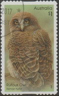 AUSTRALIA - DIE-CUT - USED 2016 $1.00 Owls- Guardians Of The Night - Rufous Owl - Used Stamps