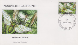 Enveloppe  FDC  1er  Jour   NOUVELLE  CALEDONIE    Les  Insectes    1997 - Andere
