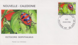 Enveloppe  FDC  1er  Jour   NOUVELLE  CALEDONIE    Les  Insectes    1997 - Other