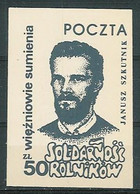 Poland SOLIDARITY (S035): Farmers Post Janusz Szkutnik - Viñetas Solidarnosc