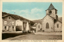 Lavoute Sur Loire * La Place De L'église * Le Monument Aux Morts * Hôtel De La Poste AZEMARD ANDRE - Sonstige & Ohne Zuordnung