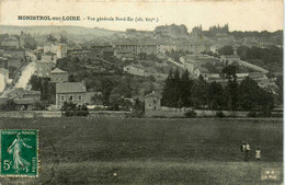 Monistrol Sur Loire * Vue Générale Du Village , Nord Est - Monistrol Sur Loire