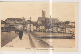 CPA-58-Nièvre- NEVERS- Vue D'ensemble Du Pont De Loire- - Nevers