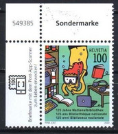 Switzerland  2020. 125 Years National Library MNH - Ungebraucht