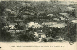 Monistrol D'allier * Vue Sur Le Quartier De La Gare - Sonstige & Ohne Zuordnung