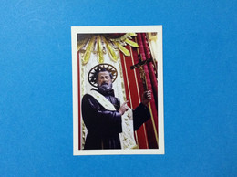 SANTINO HOLY CARD IMAGE PIEUSE BEATO ANGELO D'ACRI STATUA NELLA BASILICA - Santini