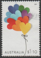 AUSTRALIA - USED 2021 $1.10 Memorable Moments - Balloons - Gebruikt