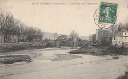 CPA 84 BEDARRIDES LE PONT SUR L'OUVEZE - Bedarrides