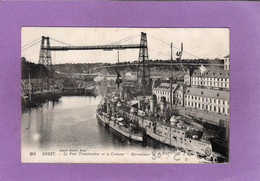29 BREST Le Pont Transbordeur Et Le Croiseur Marseillaise - Brest