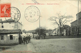 Yssingeaux * Le Boulevard St Pierre * Place Et Bureau De L'octroi * Manège Carousel - Yssingeaux