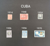 Lot De Timbres Oblitérés Pays Cuba - Colecciones & Series