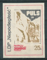 Poland SOLIDARITY (S086): Polish Emigration Magazines PULS - Vignettes Solidarnosc