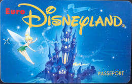 FRANCE  -  Euro DisneyLAND  -  FFE CLOCHETTE  -  Adulte - Toegangsticket Disney