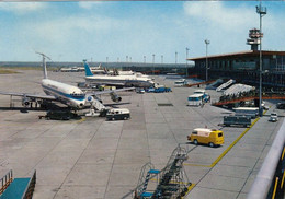 AEROPORTO-AEROPORT-AIRPORT-FLUGHAFEN-FIUMICINO-ROMA-ITALY-CARTOLINA VERA FOTOGRAFIA-VIAGGIATA. IL 8-2-1972 - Aerodromi