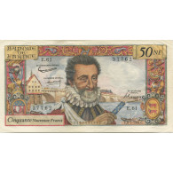 France, 50 Nouveaux Francs, Henri IV, 1961, 1961-07-06, SUP, Fayette:58.6 - 50 NF 1959-1961 ''Henri IV''