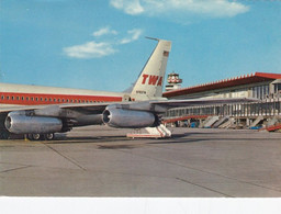 AEROPORTO-AEROPORT-AIRPORT-FLUGHAFEN-FIUMICINO-ROMA-ITALY-CARTOLINA VERA FOTOGRAFIA-VIAGGIATA. IL 28-11-1975 - Aerodromi