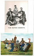 Delcampe - 2 X The Dutch Comets Dans- En Amusementorkest 'S Gravenhage Drums Olympic Electronic Organ Vliegclub Rotterdam Monster - Künstler