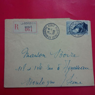 LETTRE RECOMMANDE LA BOISSIERE ECOLE 061 POUR BOULOGNE SUR SEINE - Cartas & Documentos