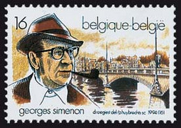 België 2579 - Gem. Uitgifte Met Zwitserland En Frankrijk - Georges Simenon - Ungebraucht