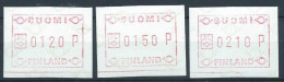 Finlande 1985 Vignettes D'affranchissement Série 2b Neuve - Machine Labels [ATM]