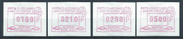 Finlande 1991 Vignettes D'affranchissement Série 9b Neuve - Timbres De Distributeurs [ATM]