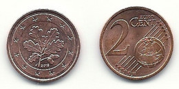 2 Cent, 2019,  Prägestätte (J),  Vz, Sehr Gut Erhaltene Umlaufmünzen - Duitsland