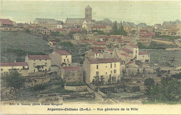 CPA Argenton-Château Vue Générale De La Ville - Argenton Chateau