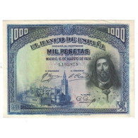 Billet, Espagne, 1000 Pesetas, 1928, 1928-08-15, KM:78a, SUP - 1000 Peseten