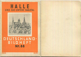 Nr.88 Deutschland-Bildheft - Halle Und Das Untere Saaletal - Signum Innenseite (G57959) - Other & Unclassified