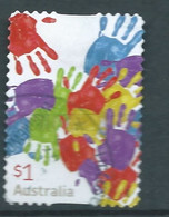AUSTRALIA 2016  HAND PRINTS USED MI 4450 SC 4429 YT 4276 SG 4525 - Used Stamps