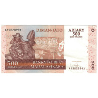 Billet, Madagascar, 500 Ariary, 2004, KM:88a, TTB - Madagascar