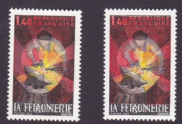 2206, Variété Couleur Rouge Décalée, Neuf - Varietà: 1980-89 Nuovi