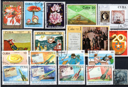 LOT D'OBLITERES DE CUBA - Collections, Lots & Series