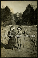 WINTZENHEIM WINZENHEIM - RUE PRINCIPALE - MAISON ANDRES - ENFANTS DANS LE JARDIN CHEZ LE PHOTOGRAPHE AUGUSTE ANDRES - Wintzenheim