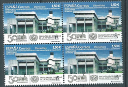 ESPAGNE SPANIEN SPAIN ESPAÑA 2021 50TH  INFORMATION SCIENCES UNIVERSITY UCAM BKT 4V MNH ED 5527 MI 5577 YT 5282 SC 4566 - Unused Stamps