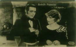 RUDOLPH VALENTINO ( CASTELLANETA - ITALY  )  ACTOR - RPPC POSTCARD EDIT BALLERINI & FRATINI - 1910s ( 327/2) - Entertainers