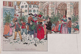 ILLUSTRATEUR----------- Kauffmann, Usages Et Costumes D Alsace - Kauffmann, Paul