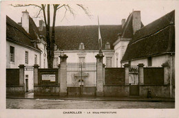 Charolles * Vue Sur La Sous Préfecture - Charolles