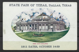 Carte P De 1911 ( Dallas / Fine Arts Building ) - Dallas