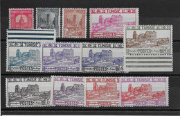 Tunisie N°232/243 - Neufs ** Sans Charnière N°242 Avec Charnière - TB - Unused Stamps