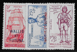 Wallis Et Futuna N°87/89 - Neufs ** Sans Charnière - TB - Unused Stamps