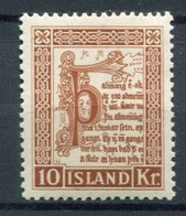 Island Iceland Mi# 291 Postfrisch/MNH - Book Page - Nuevos