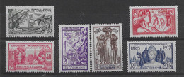 Océanie N°121/126 - Neuf * Avec Charnière - TB - Unused Stamps
